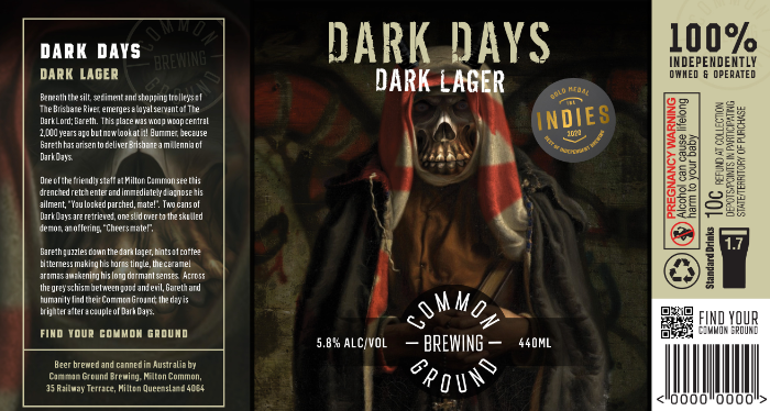 The can fully dressed with Beer and Ale - Marketing Copywriter UK